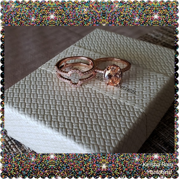 💥1 LEFT💥❤18K Rose Gold Filled
Set❤ SIZE 8 - Picture 3 of 4